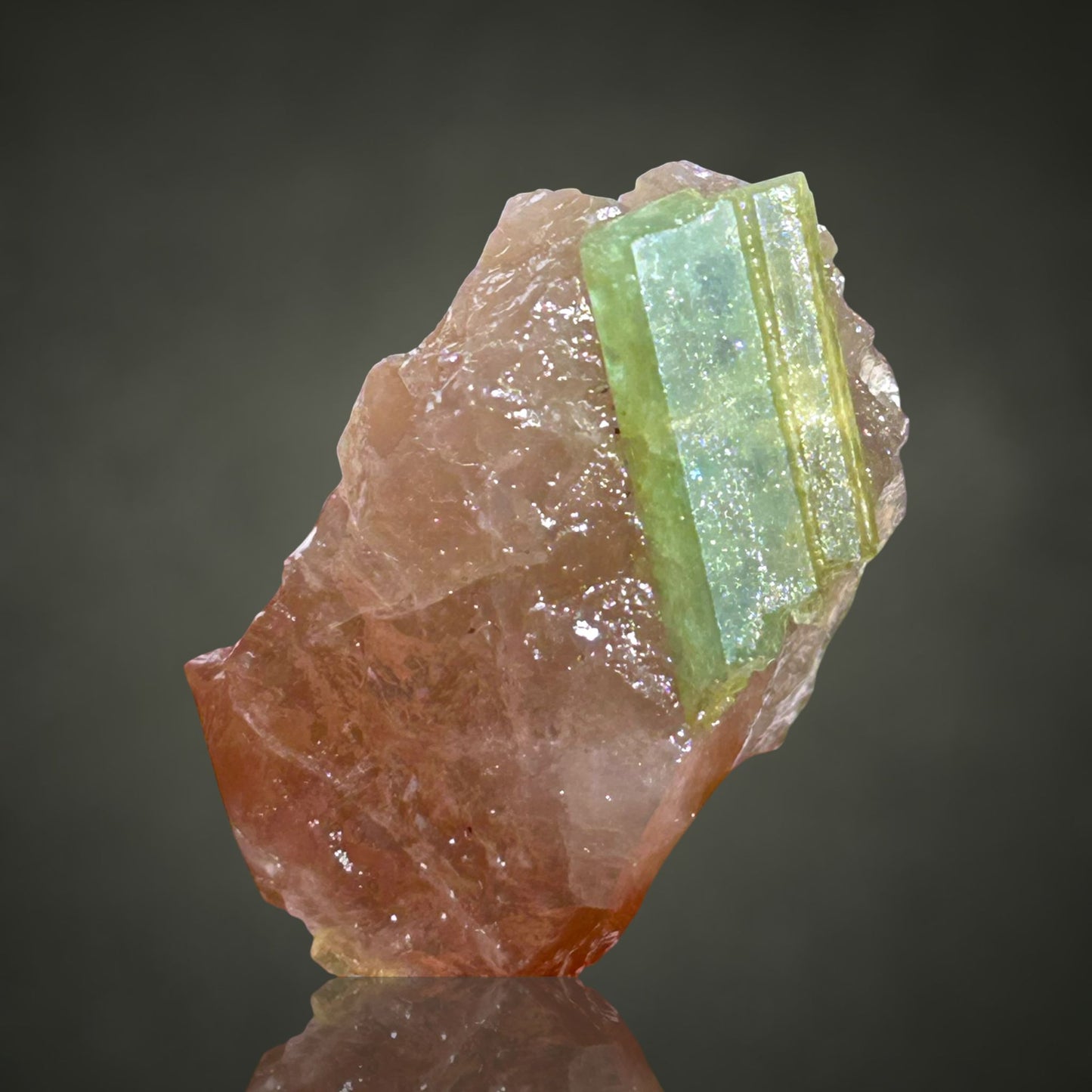 Aquamarine & Smoky Quartz - Madagascar