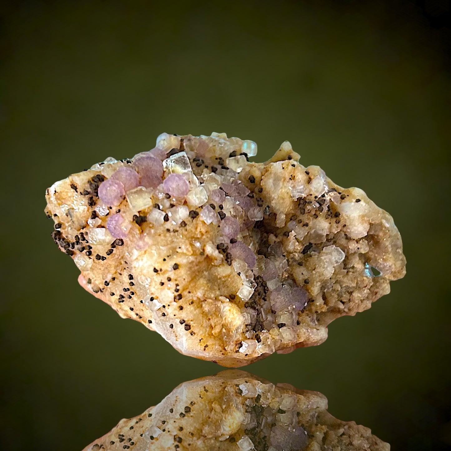 Fluorite, Siderite - Pella, Orange River, RSA