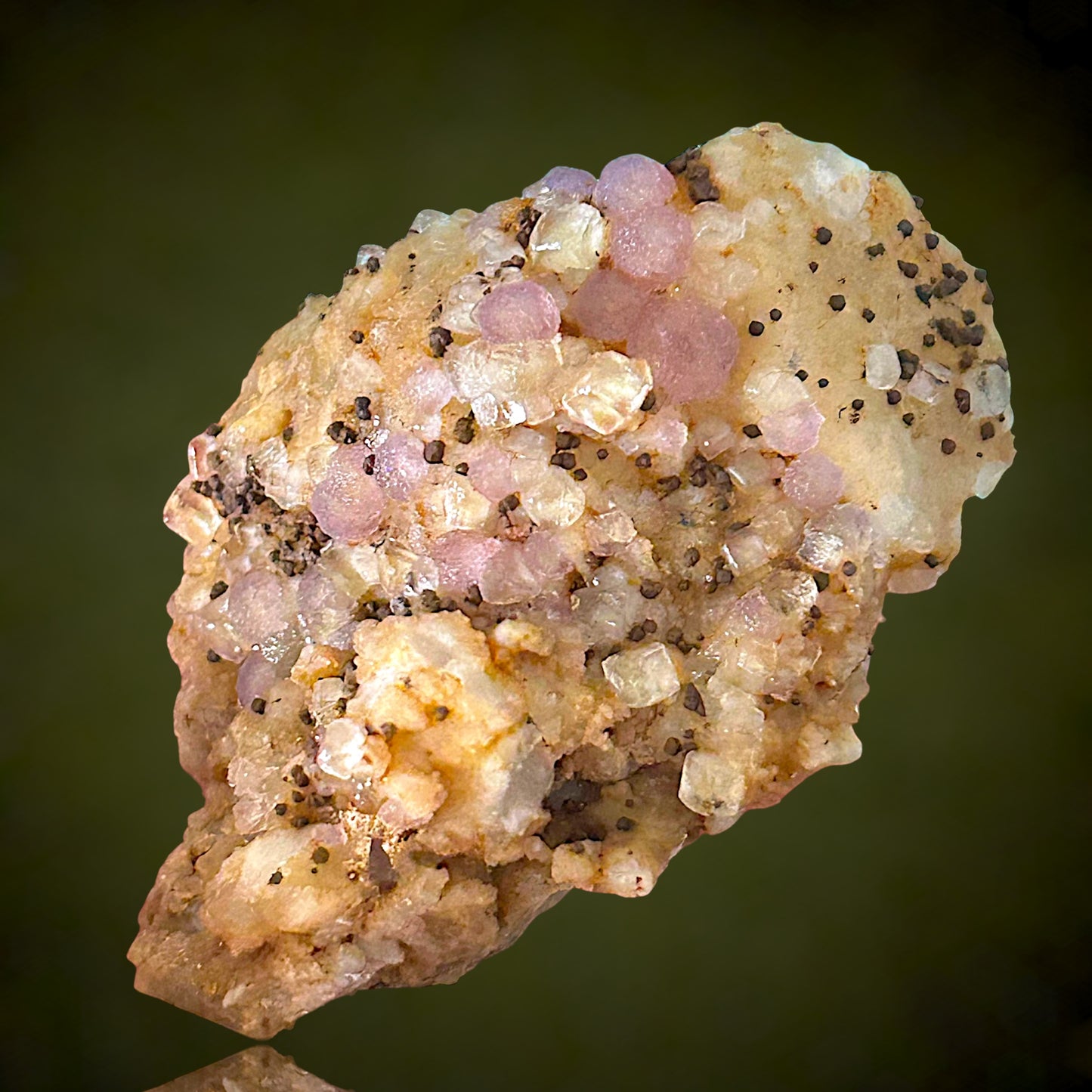 Fluorite, Siderite - Pella, Orange River, RSA