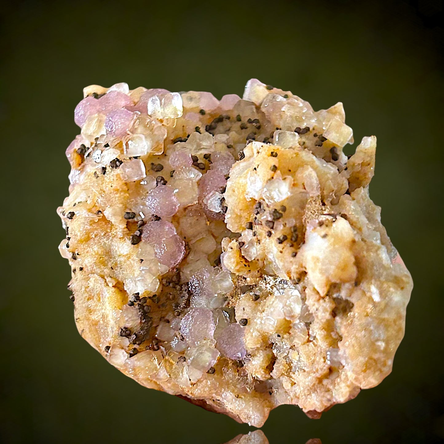Fluorite, Siderite - Pella, Orange River, RSA