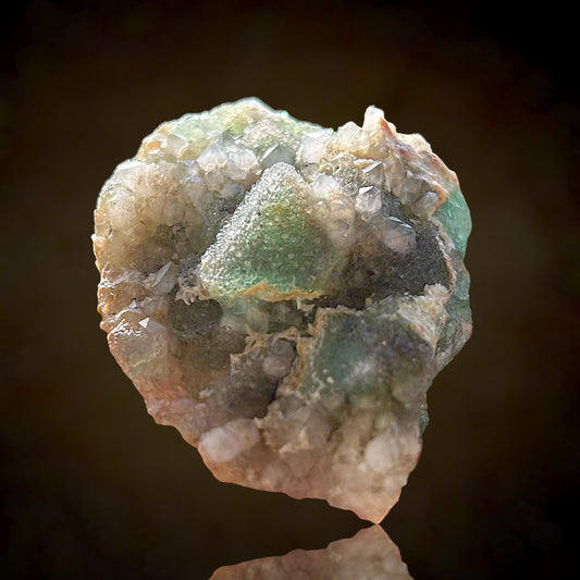 Fluorite, Quartz - Riemvasmaak, RSA
