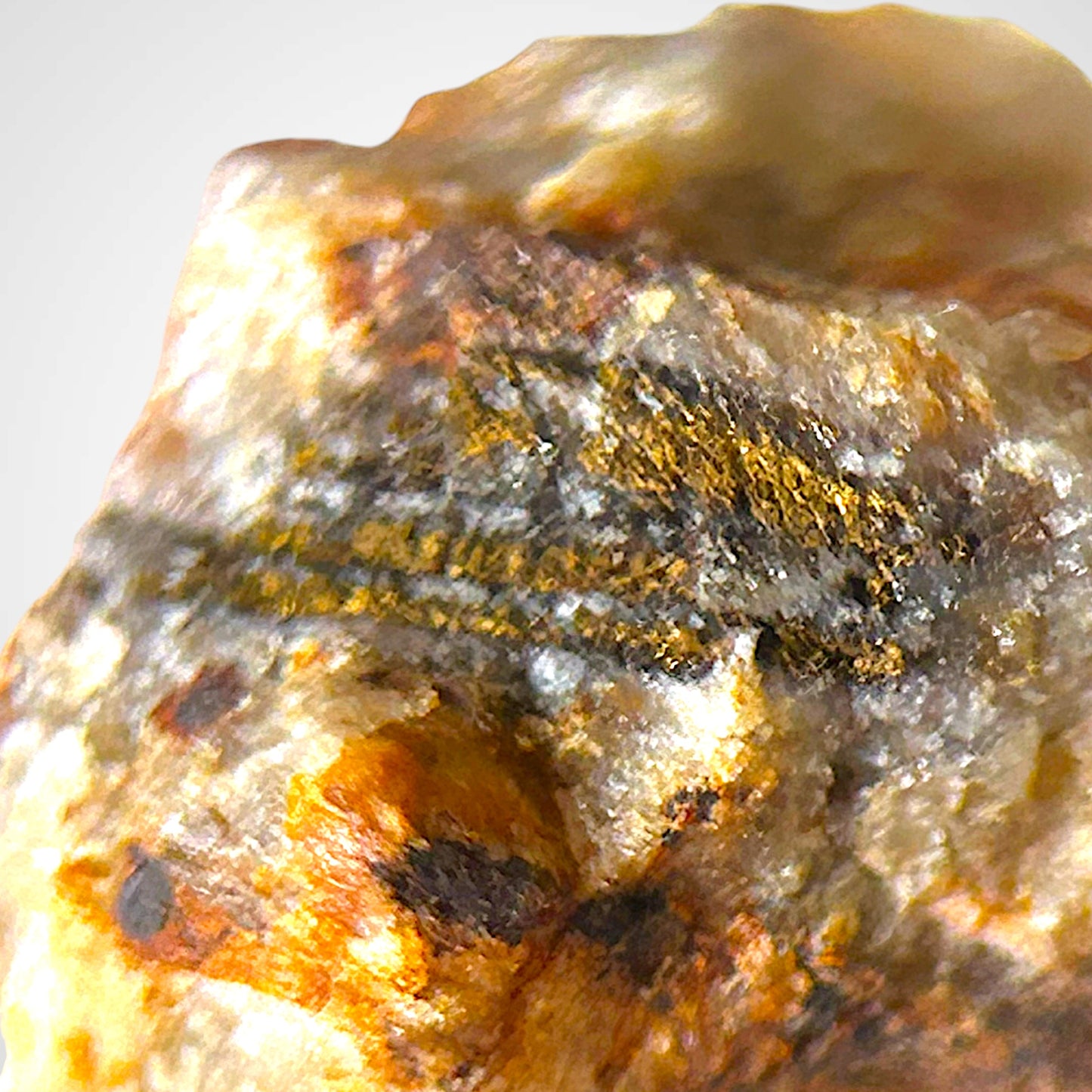 Gold psm after Sylvanite - Colorado, USA