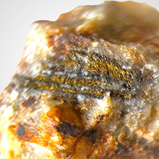 Gold psm after Sylvanite - Colorado, USA
