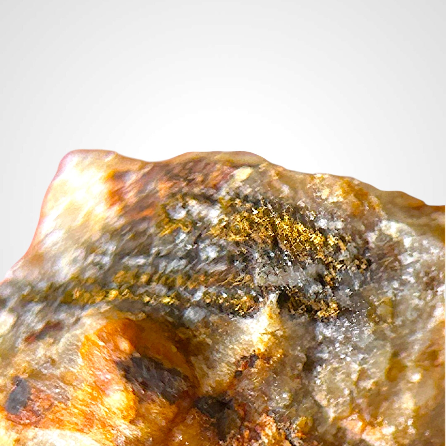 Gold psm after Sylvanite - Colorado, USA