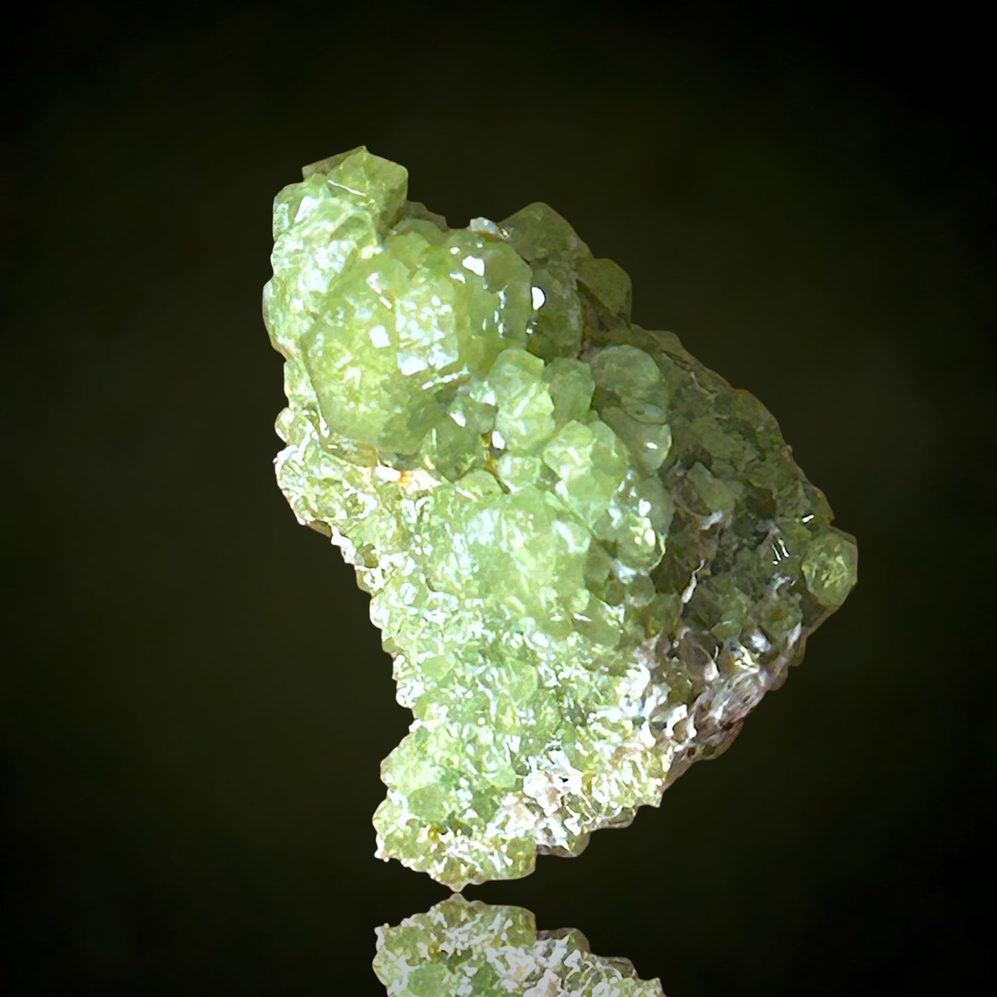Demantoide garnet - Val Malenco, Italy