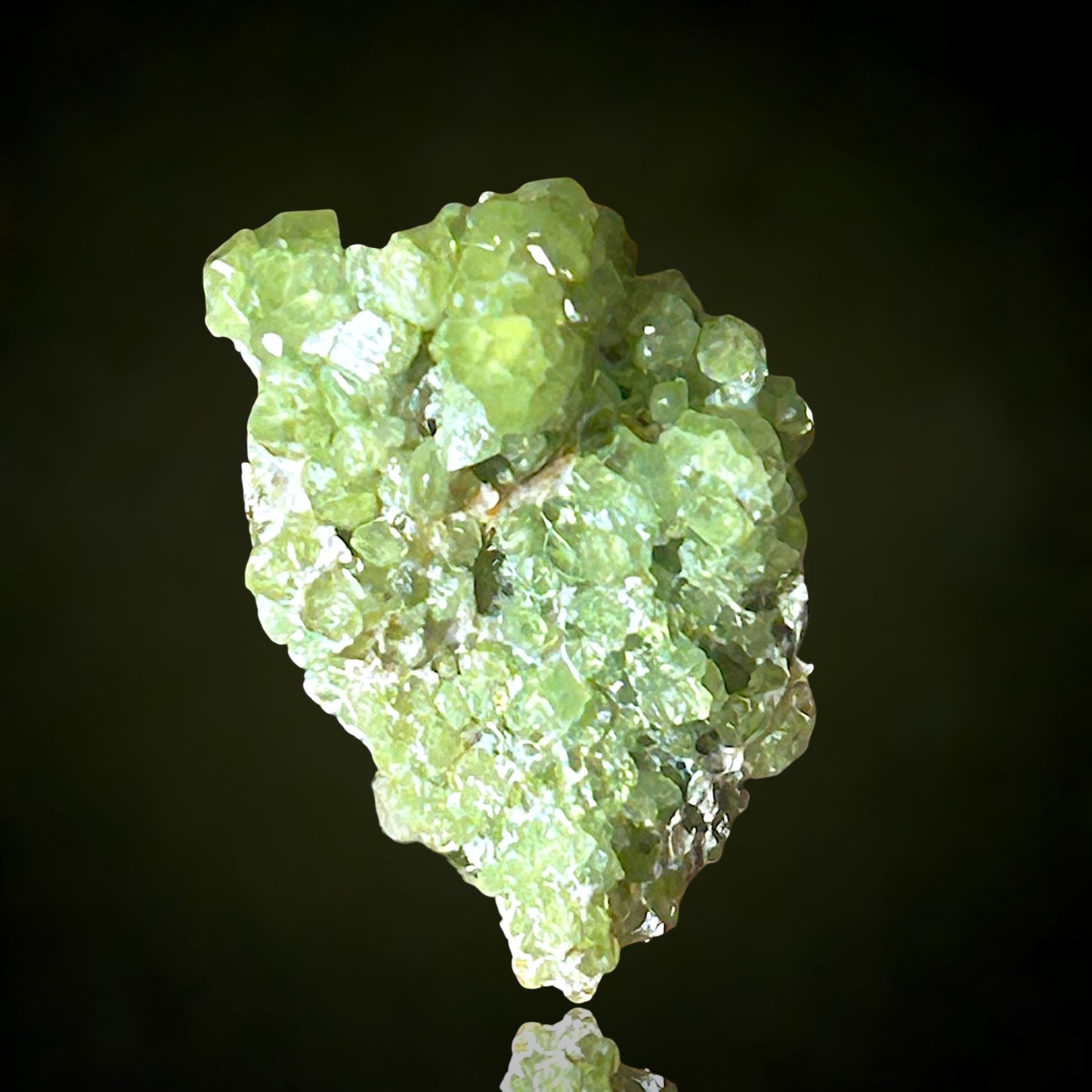 Demantoide garnet - Val Malenco, Italy