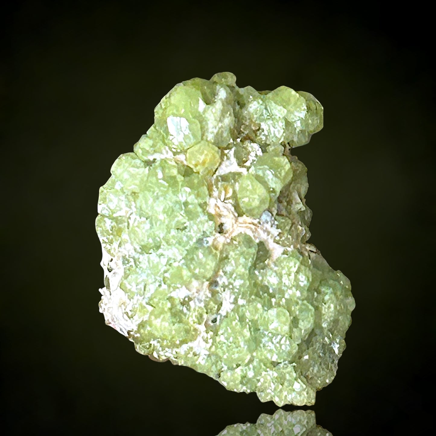 Demantoide garnet - Val Malenco, Italy