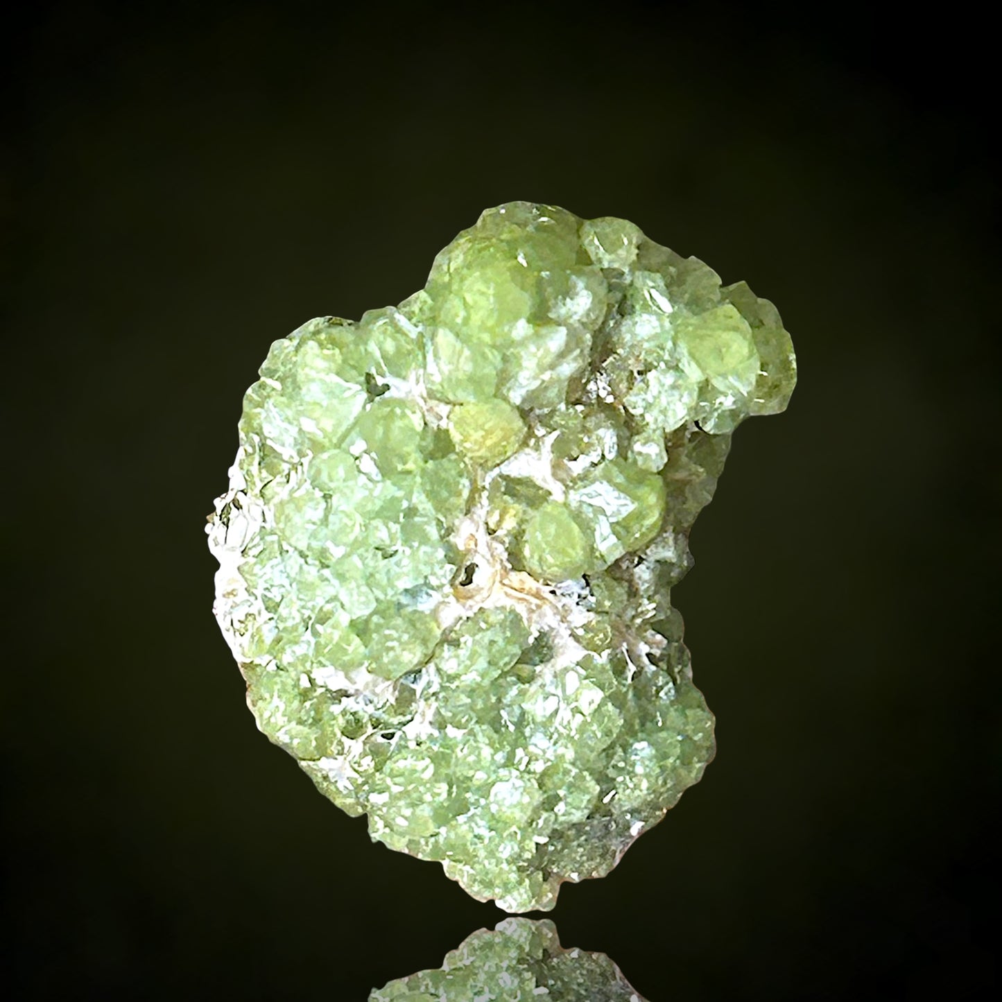 Demantoide garnet - Val Malenco, Italy