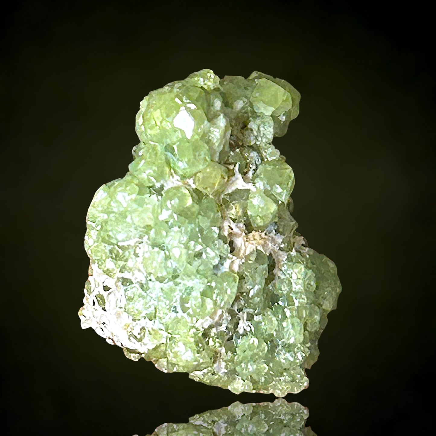 Demantoide garnet - Val Malenco, Italy