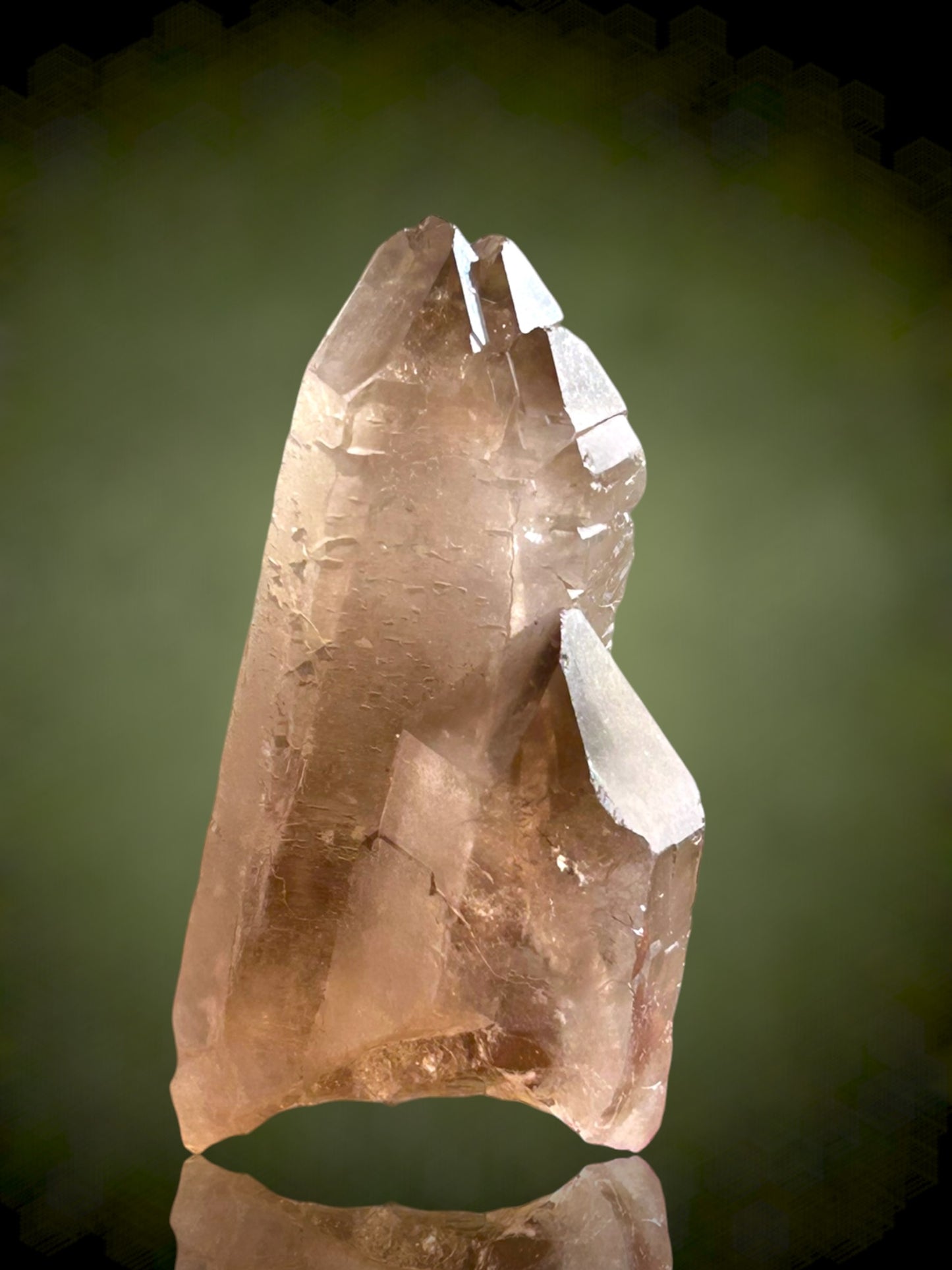 Smokey Quartz with Phantom - Malawi