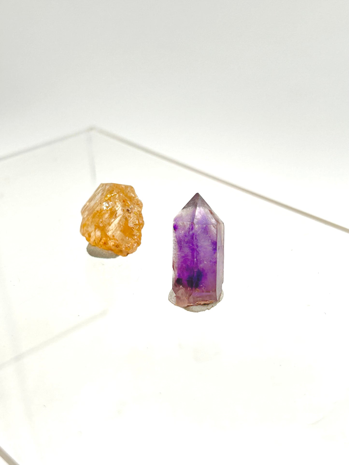 Imperial Topaz, Amethyst - Zambia