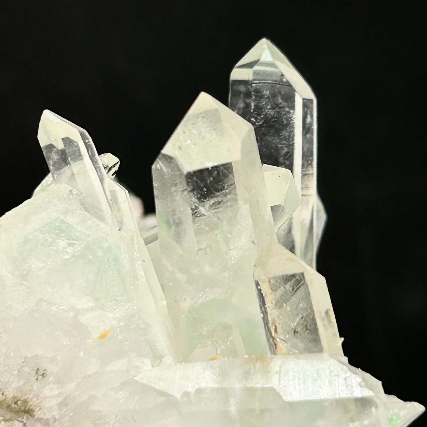 Quartz with Celadonite Phantoms - Madagascar