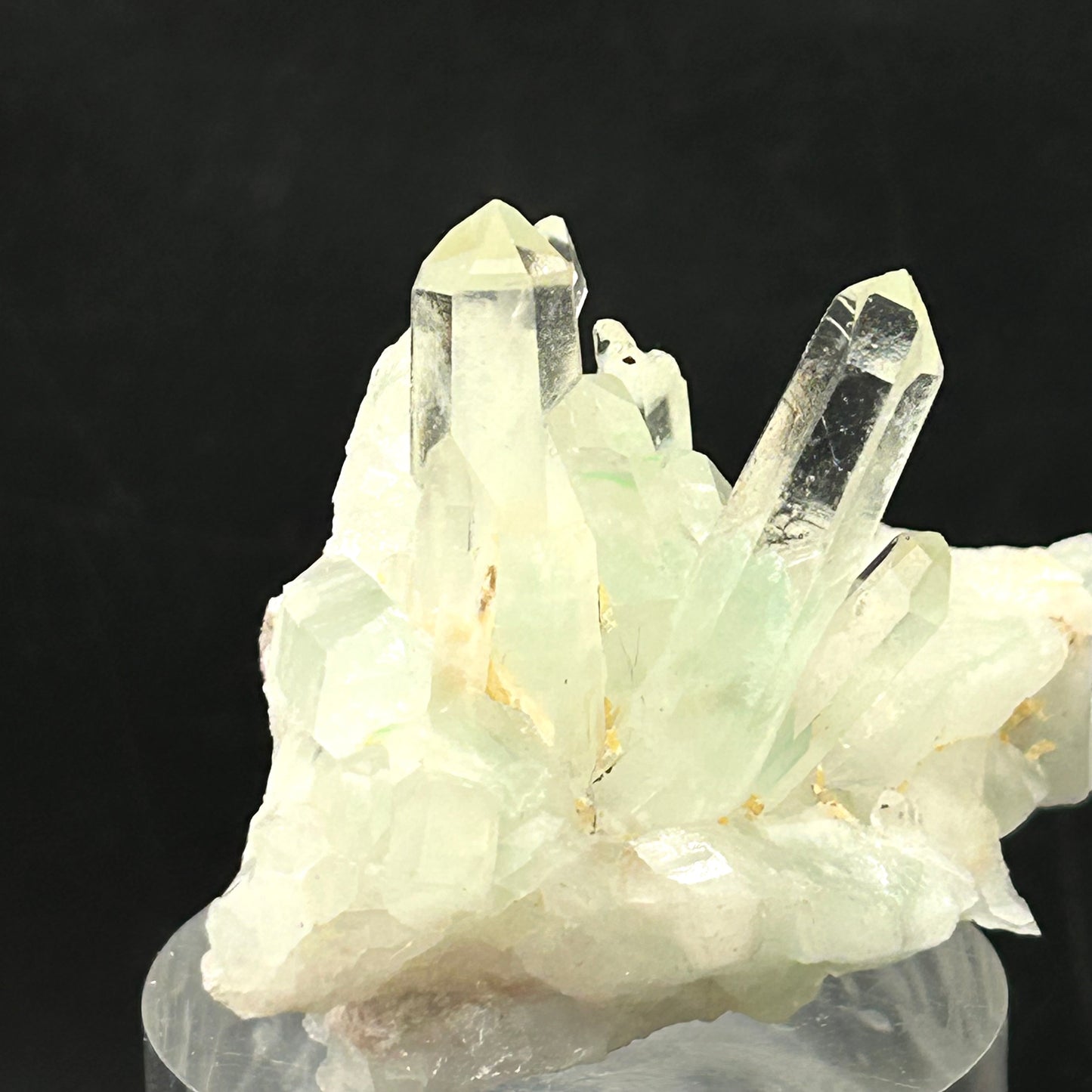 Quartz with Celadonite Phantoms - Madagascar