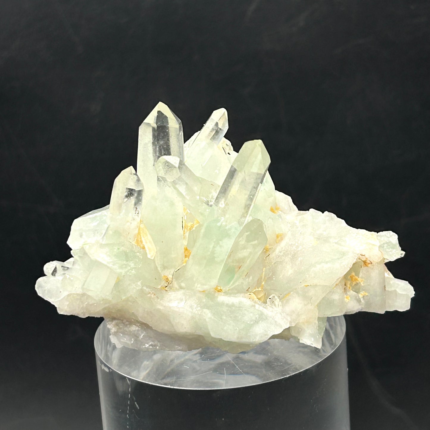 Quartz with Celadonite Phantoms - Madagascar