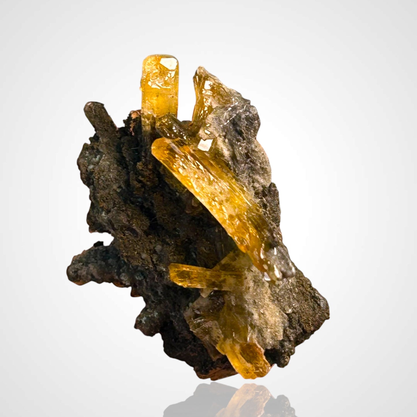 Golden Baryte - Rosh Pina, Namibis
