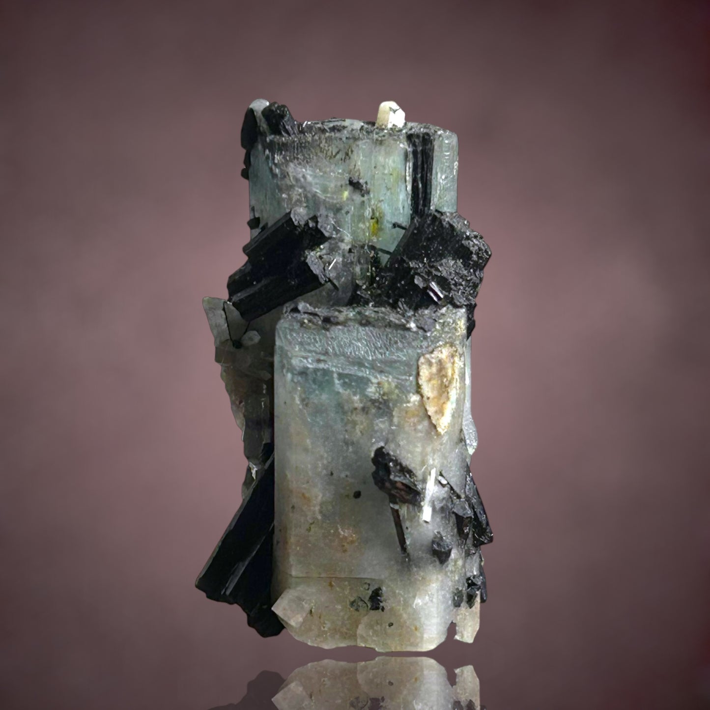 Aquamarine, Schorl Tourmaline - Erongo, Namibia