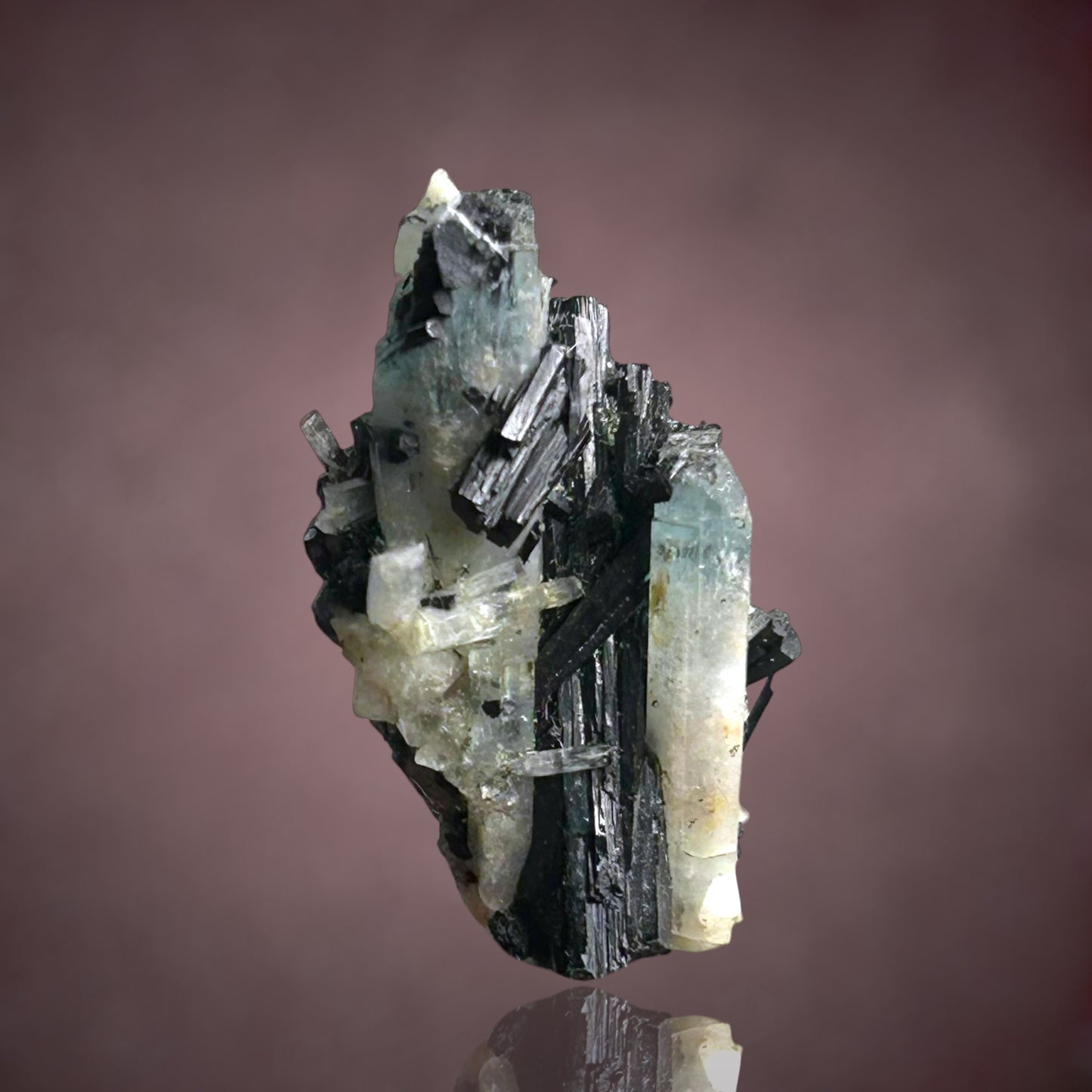 Aquamarine, Schorl Tourmaline - Erongo, Namibia
