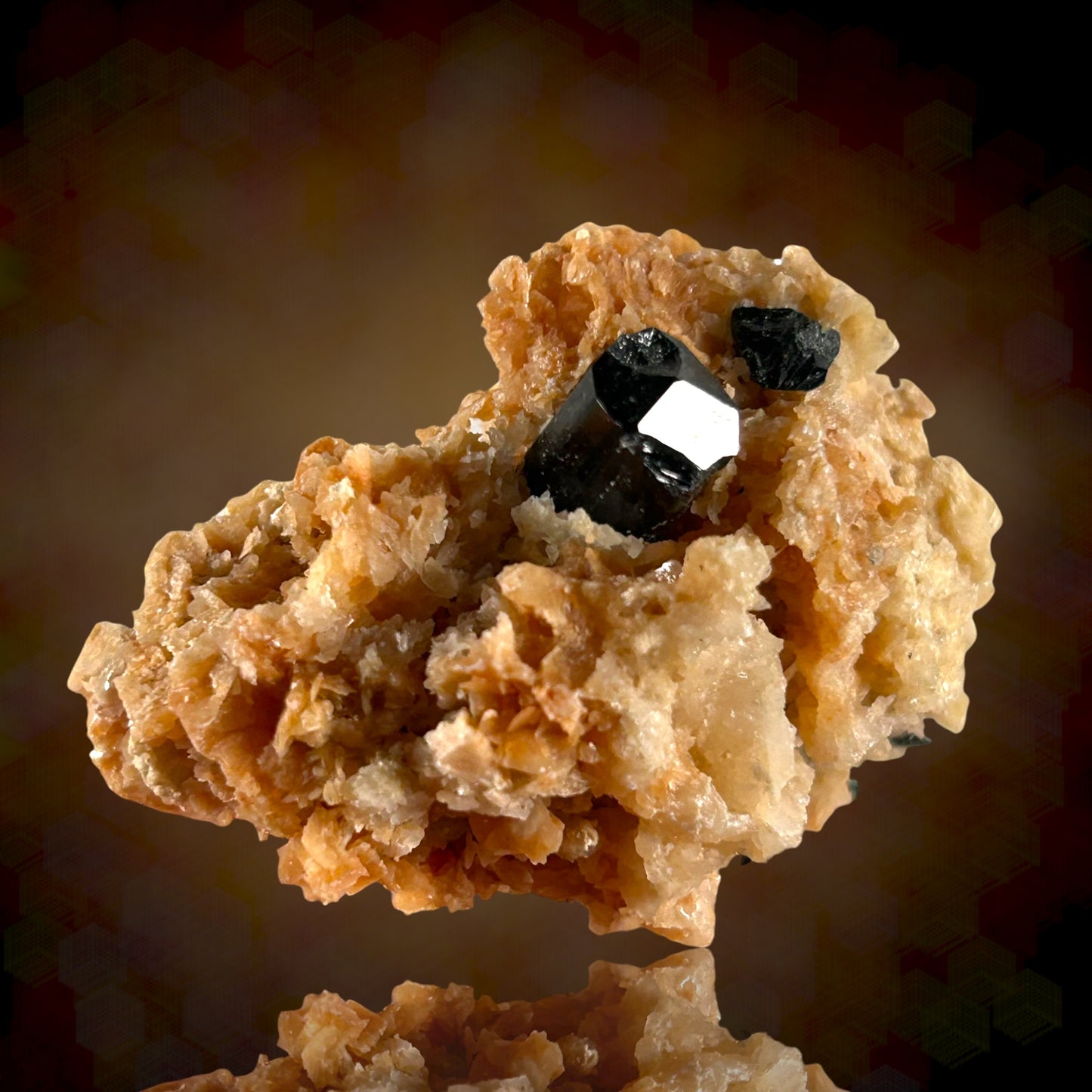 Schorl tourmaline, Anhydrite - Northern Cape, Namibia