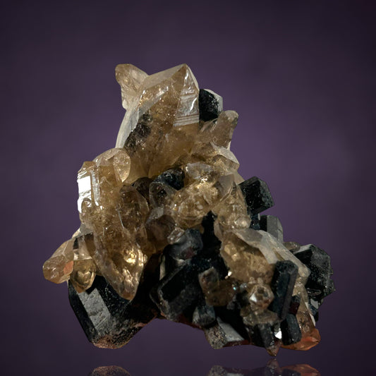 Smokey Quartz, Schorl Tourmaline - Erongo, Namibia