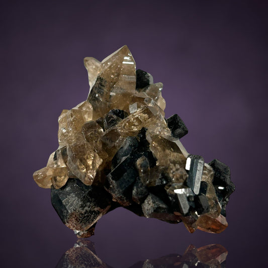 Smokey Quartz, Schorl Tourmaline - Erongo, Namibia