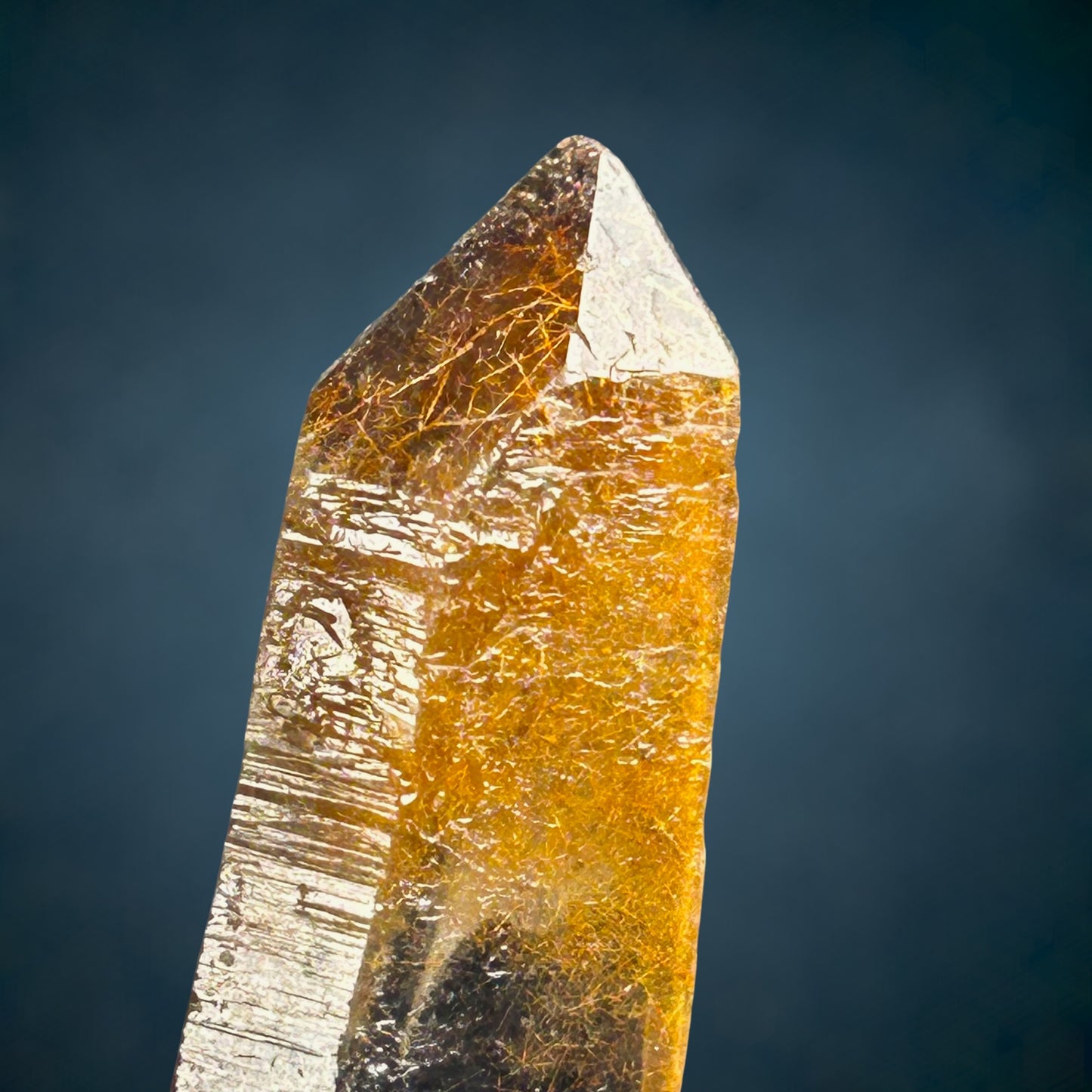 Astrophyllite in Quartz - Malawi