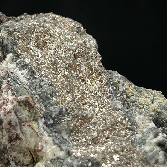 Native Bismuth - Hartenstein, Erzgebirge