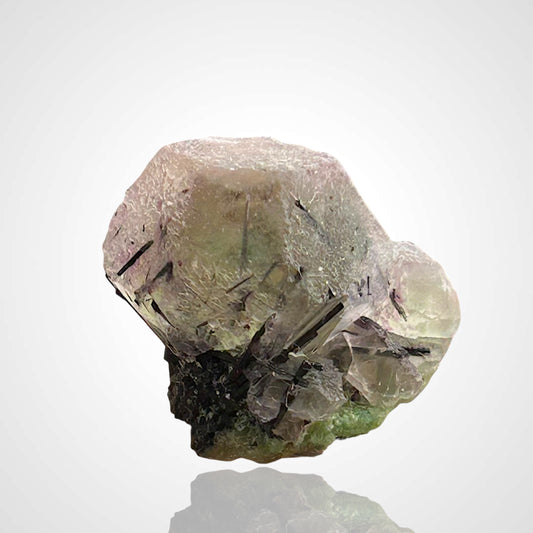 Fluorite, tourmaline - Erongo, Namibia