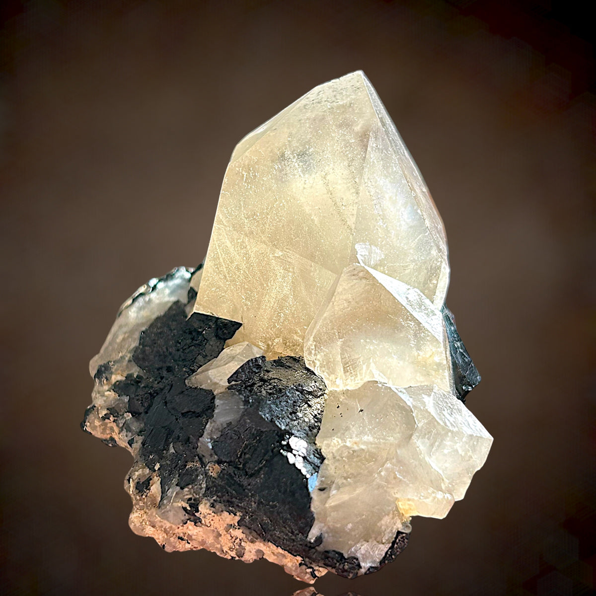 Phantomquartz, Schorl - Erongo, Namibia