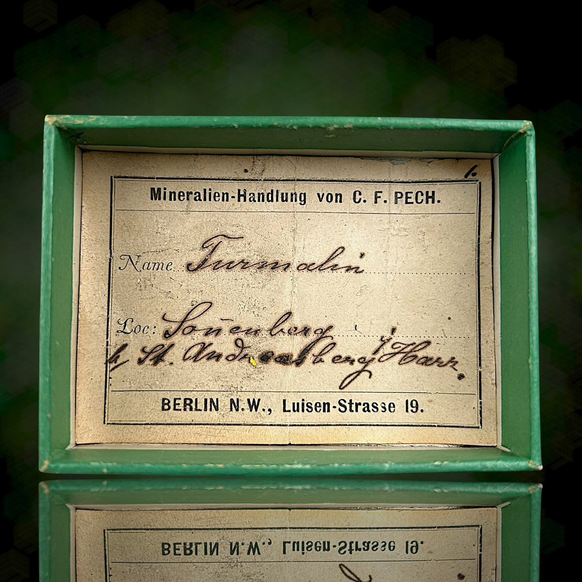Tourmaline (historical) - St. Andreasberg, Harz, Deutschland