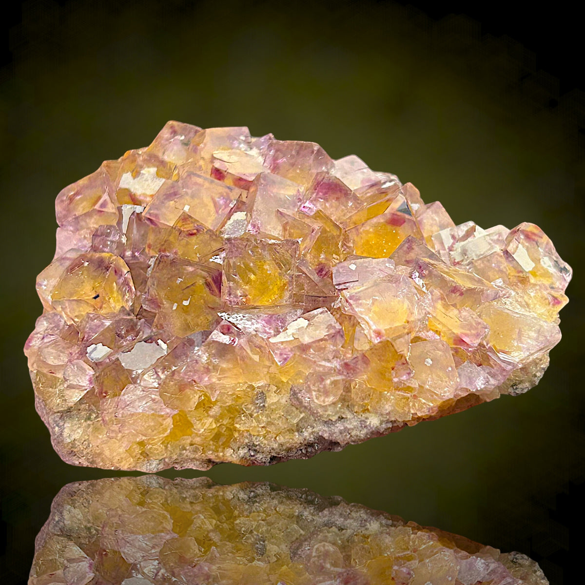 Fluorite - Okorusu mine, Namibia