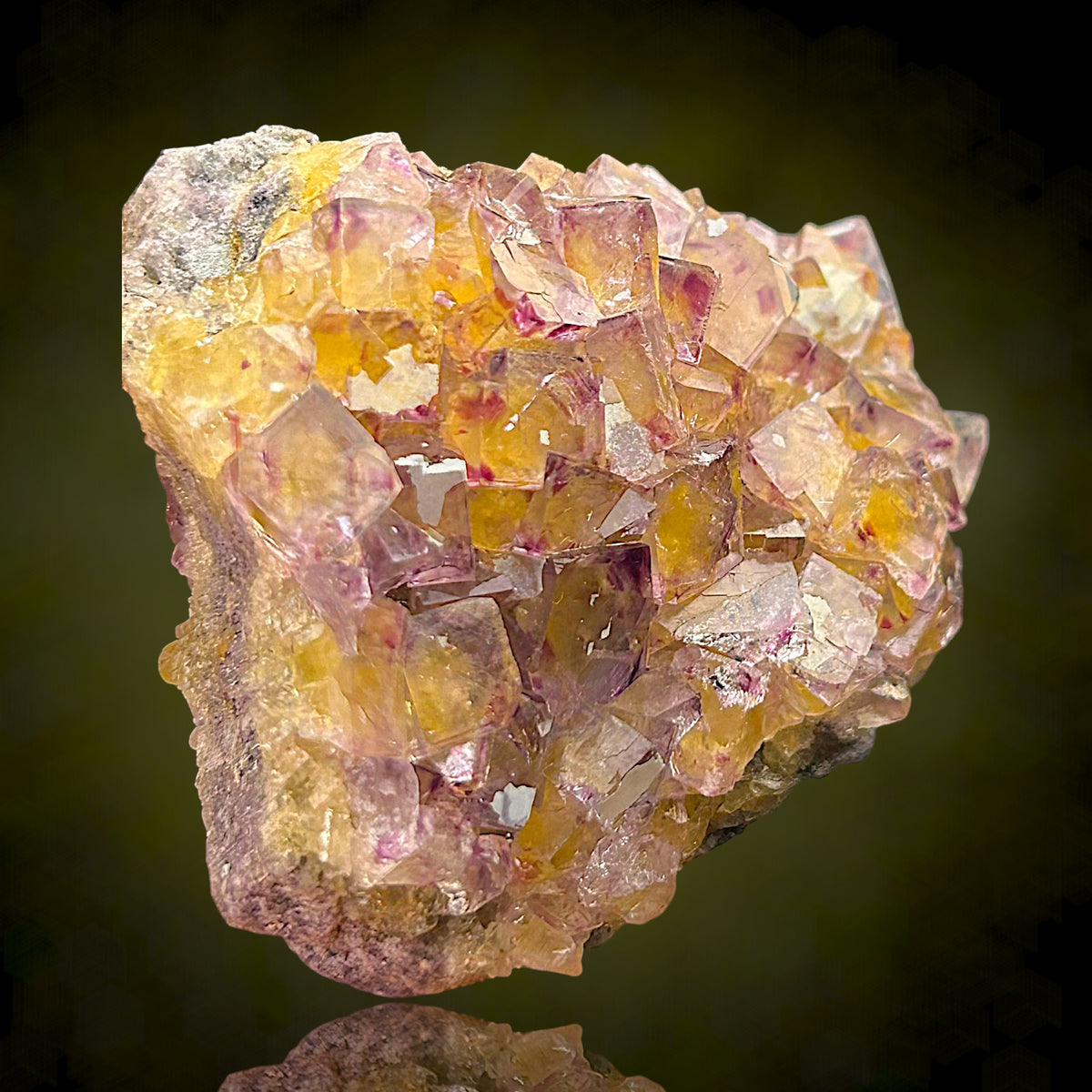 Fluorite - Okorusu mine, Namibia