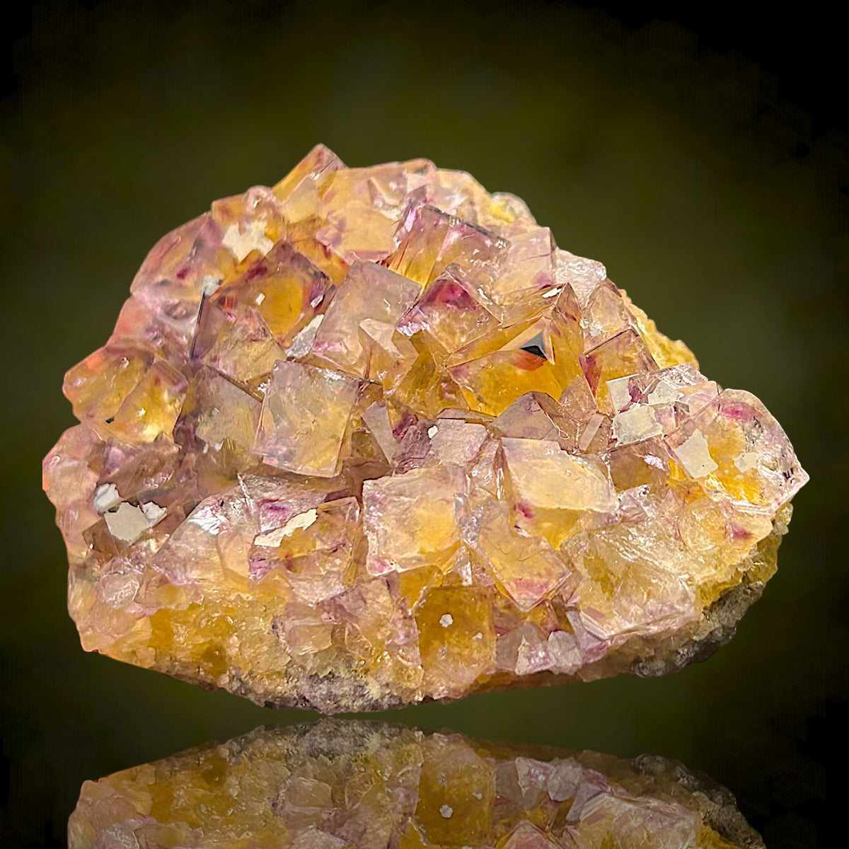 Fluorite - Okorusu mine, Namibia