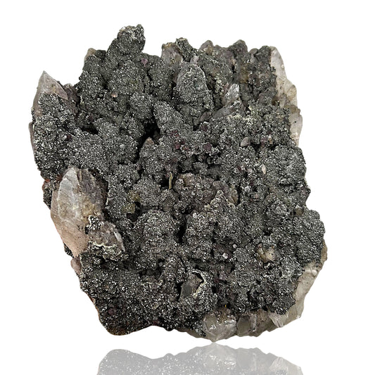 Fluorite, Quartz, Pyrite - Ehrenfriedersdorf, saxony, Germany