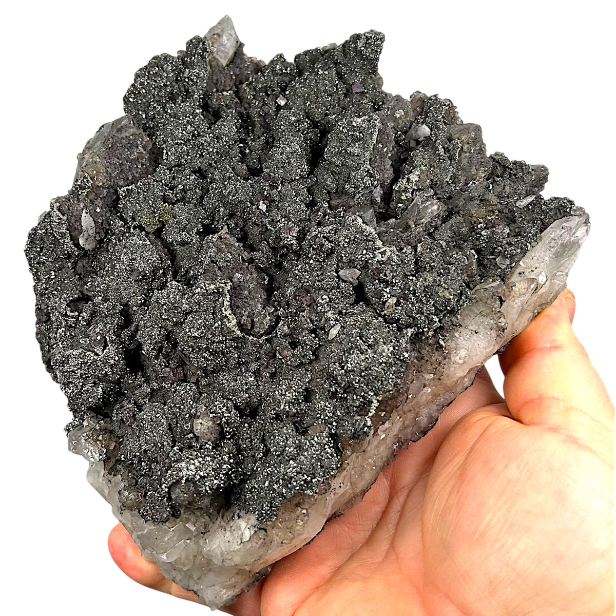 Fluorite, Quartz, Pyrite - Ehrenfriedersdorf, saxony, Germany