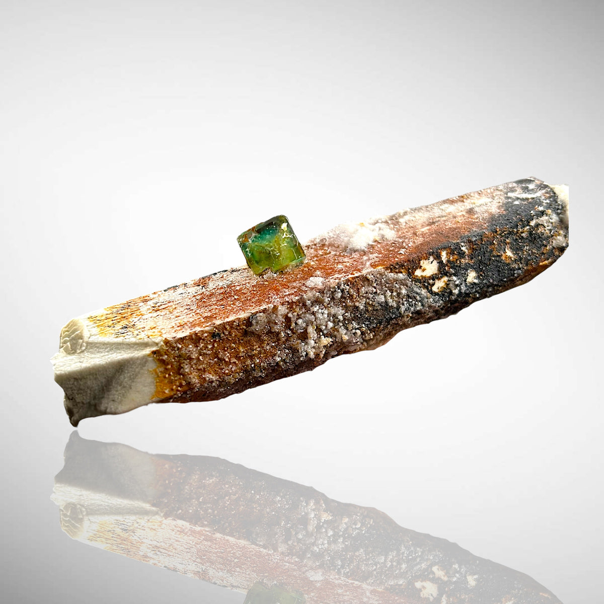 Orthoclase, Fluorite, Ttenorite, Hyalite - Erongo, Namibia