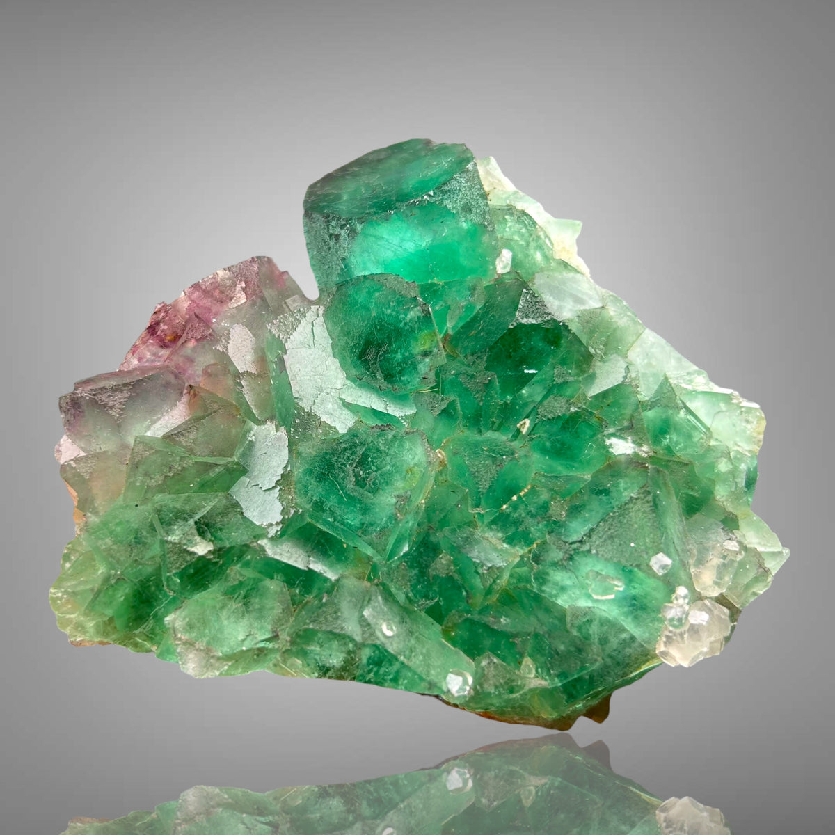 Fluorite, Calcite - Okorusu Mine, Namibia