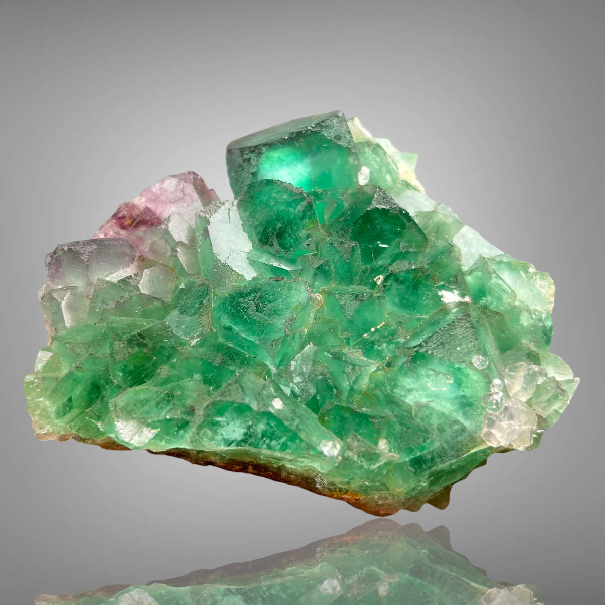 Fluorite, Calcite - Okorusu Mine, Namibia