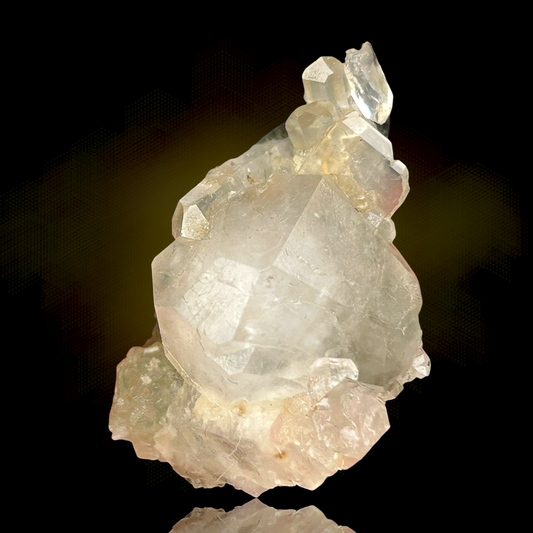 XXL Analcime, Prehnite, tabular Quartz - Tafelkop, Namibia