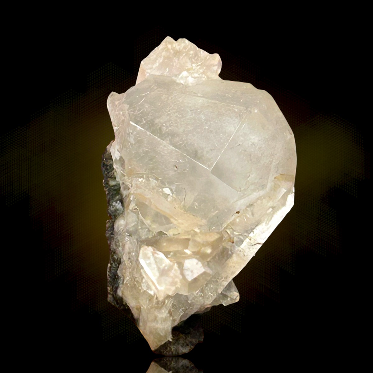 XXL Analcime, Prehnite, tabular Quartz - Tafelkop, Namibia