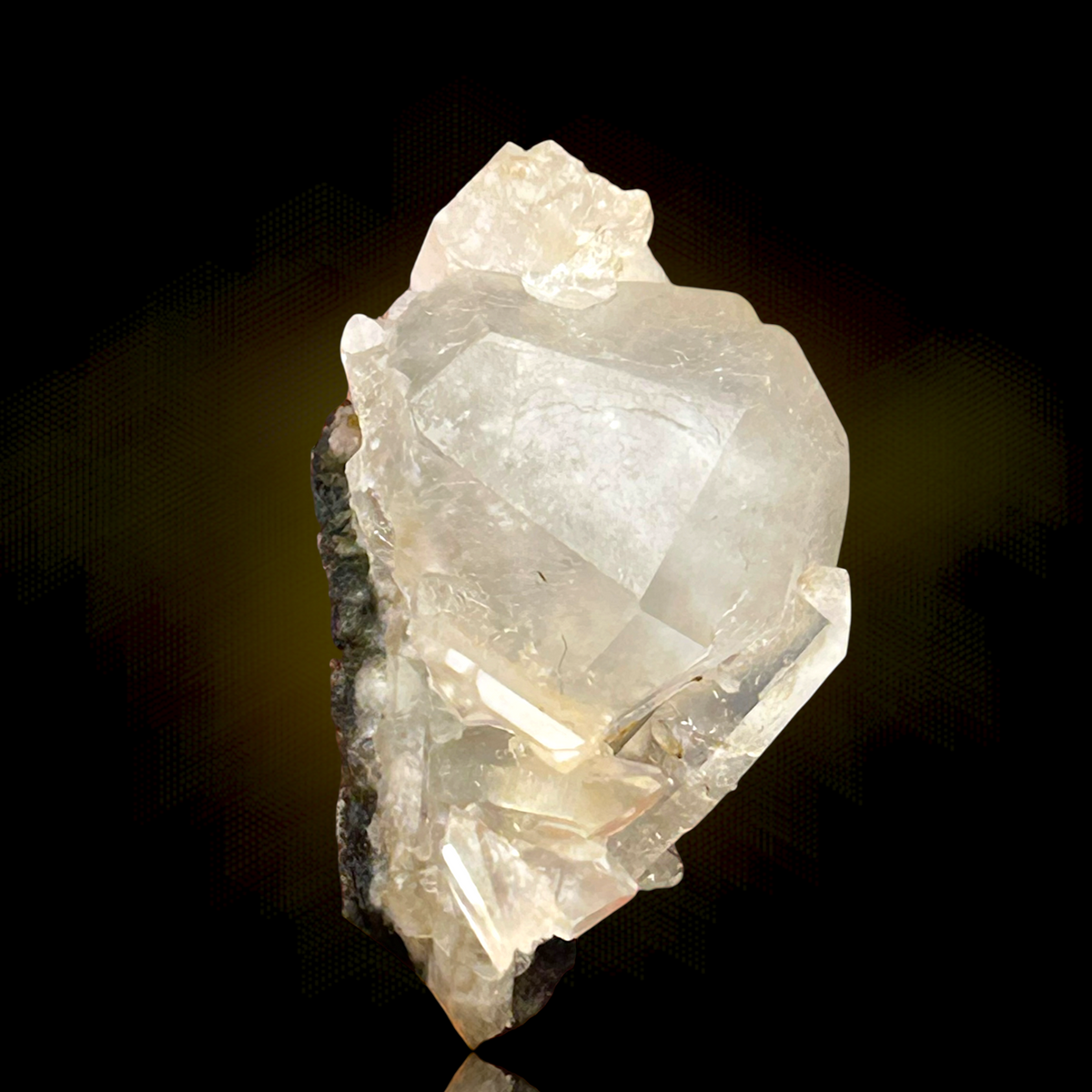 XXL Analcime, Prehnite, tabular Quartz - Tafelkop, Namibia