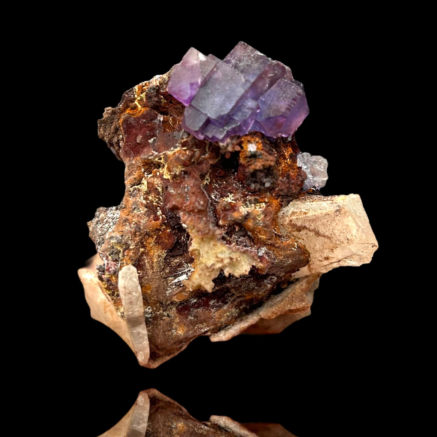 Fluorite, Baryte - Ojuela mine, Durango, Mexico