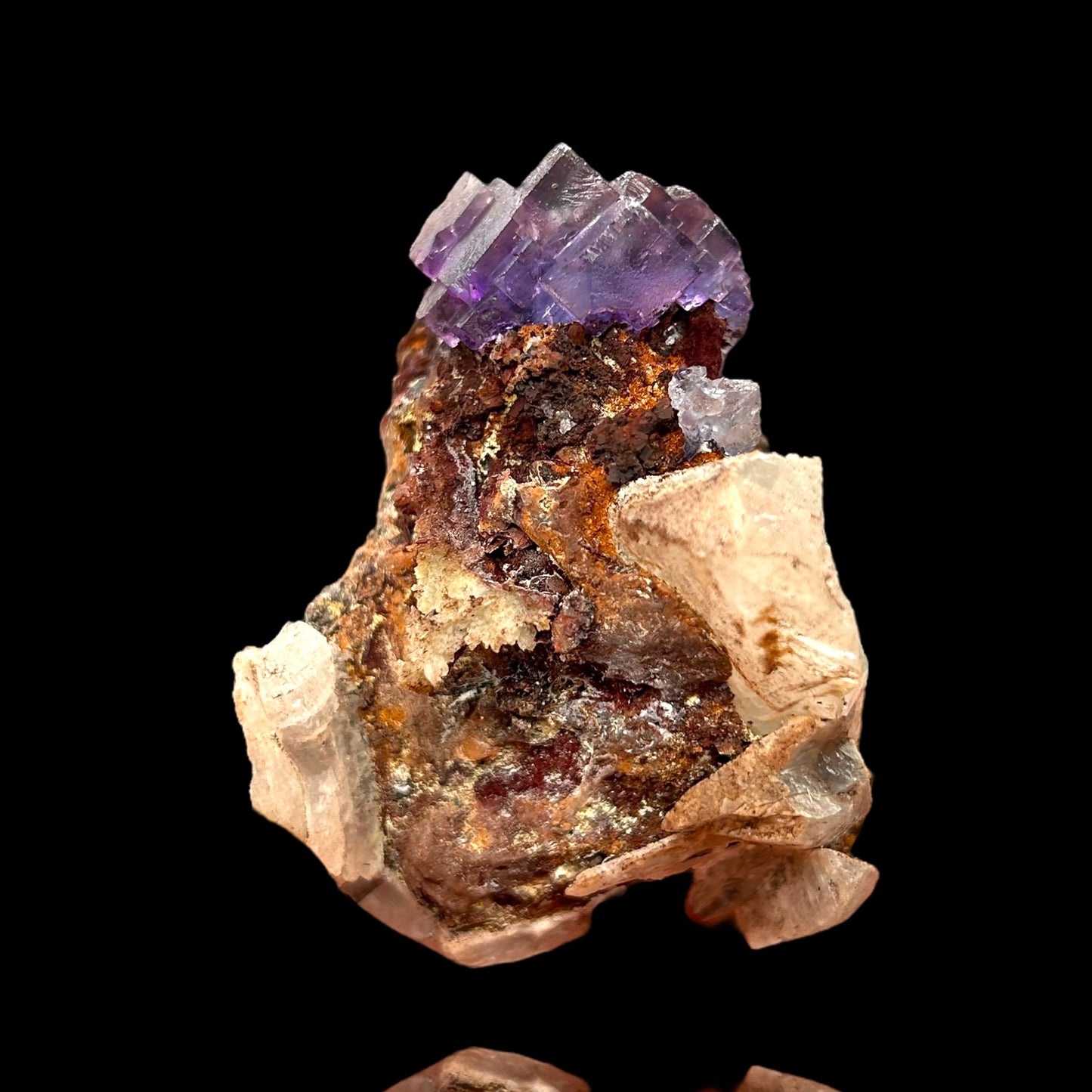 Fluorite, Baryte - Ojuela mine, Durango, Mexico