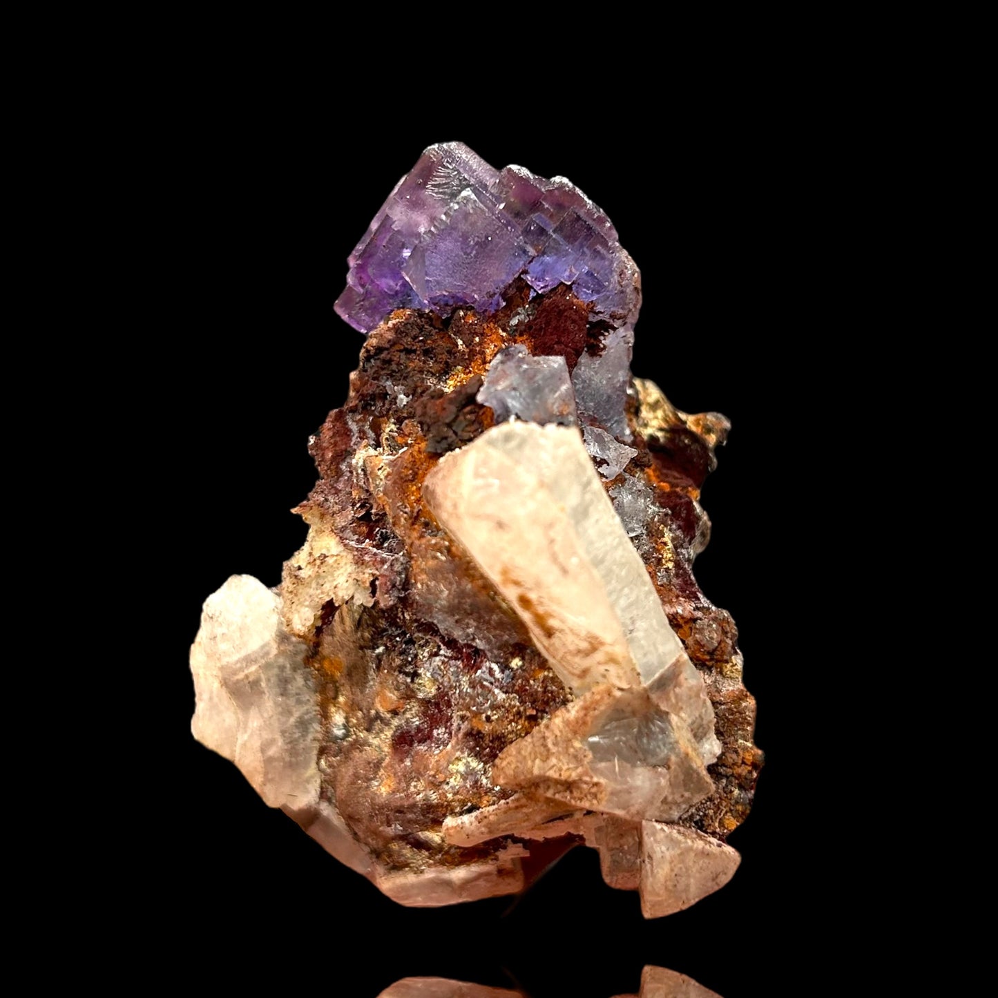 Fluorite, Baryte - Ojuela mine, Durango, Mexico