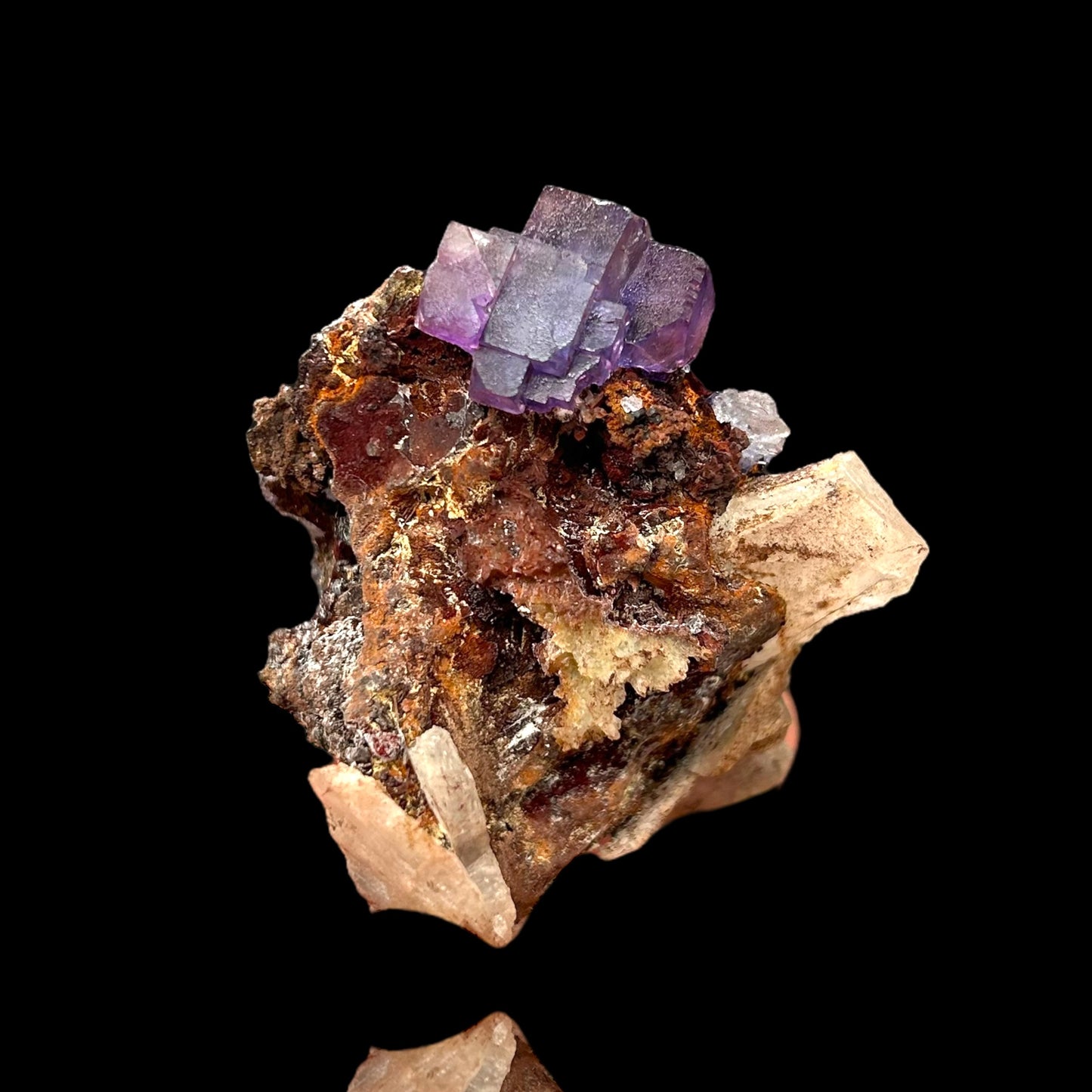 Fluorite, Baryte - Ojuela mine, Durango, Mexico