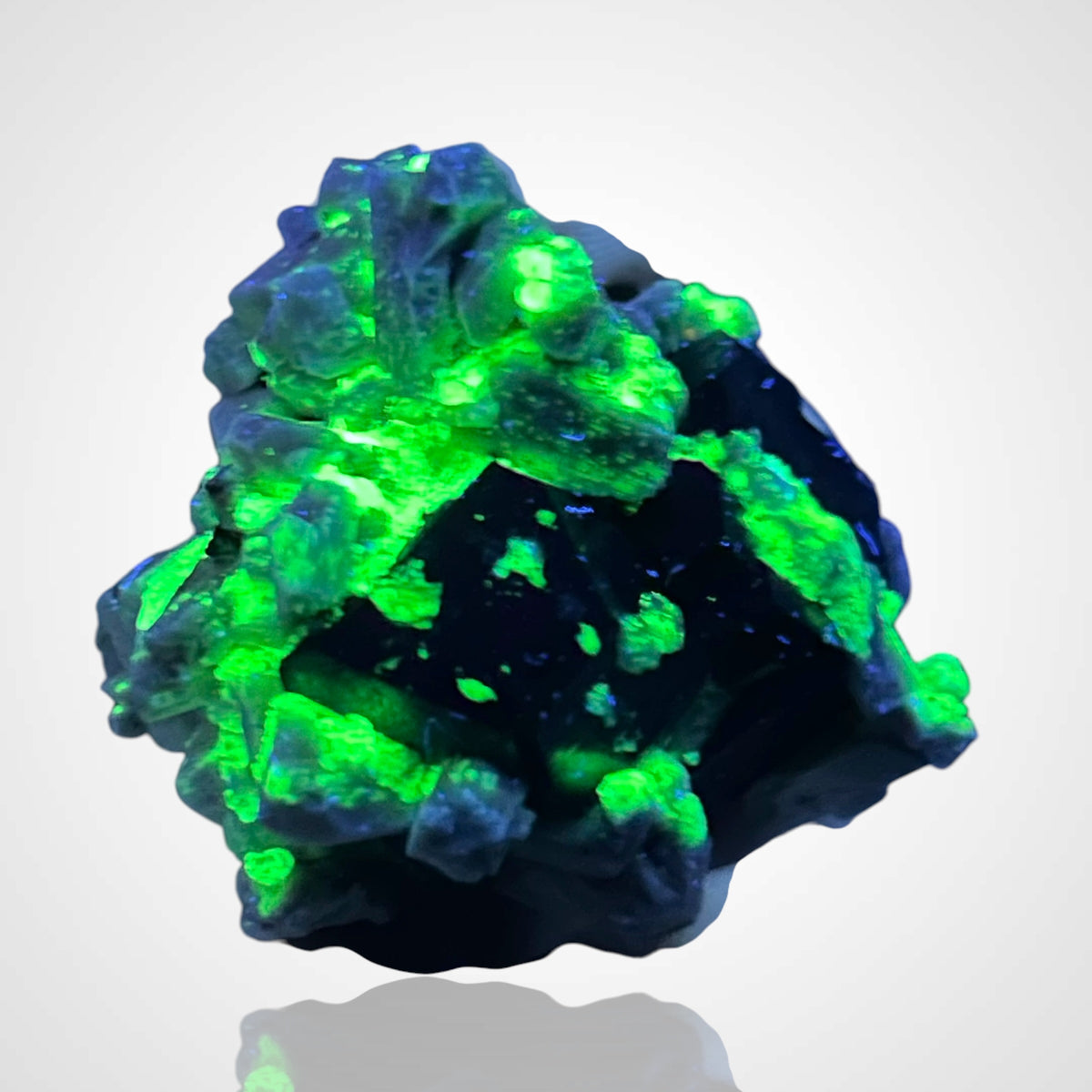 Hyalite, Orthoclase, Schorl Tourmaline - Namibia