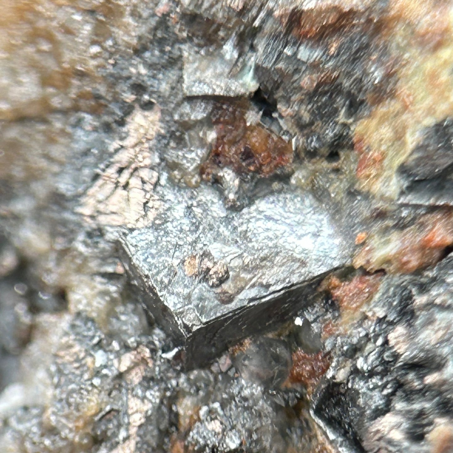 Nat. Silver, Acanthite, Quartz/ged. Silber, Akanthit - Schlema Alberoda, Erzgebirge