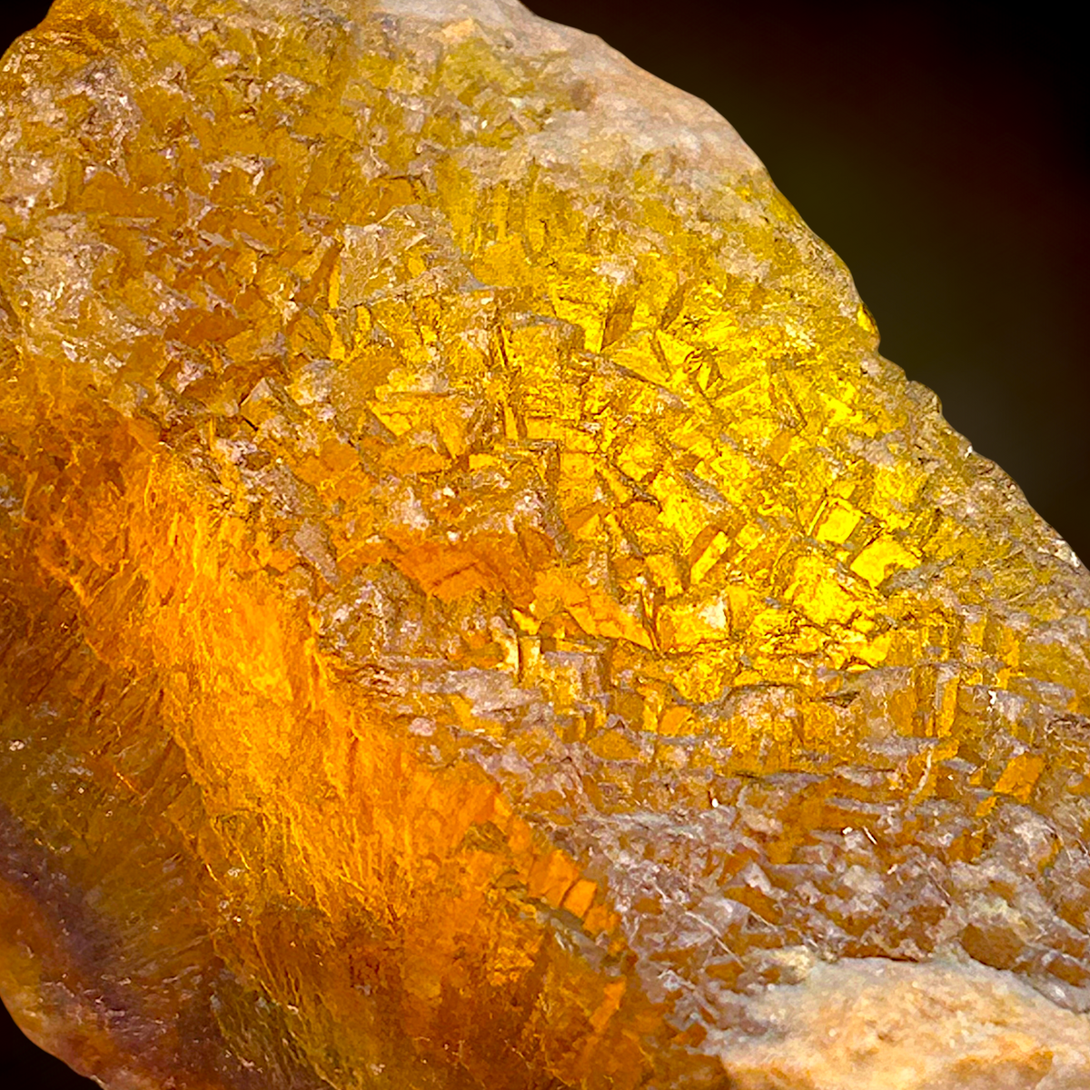 Fluorite - Uis, Namibia