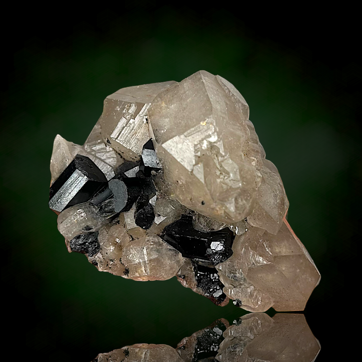 Schorl, Quartz - Erongo, Namibia
