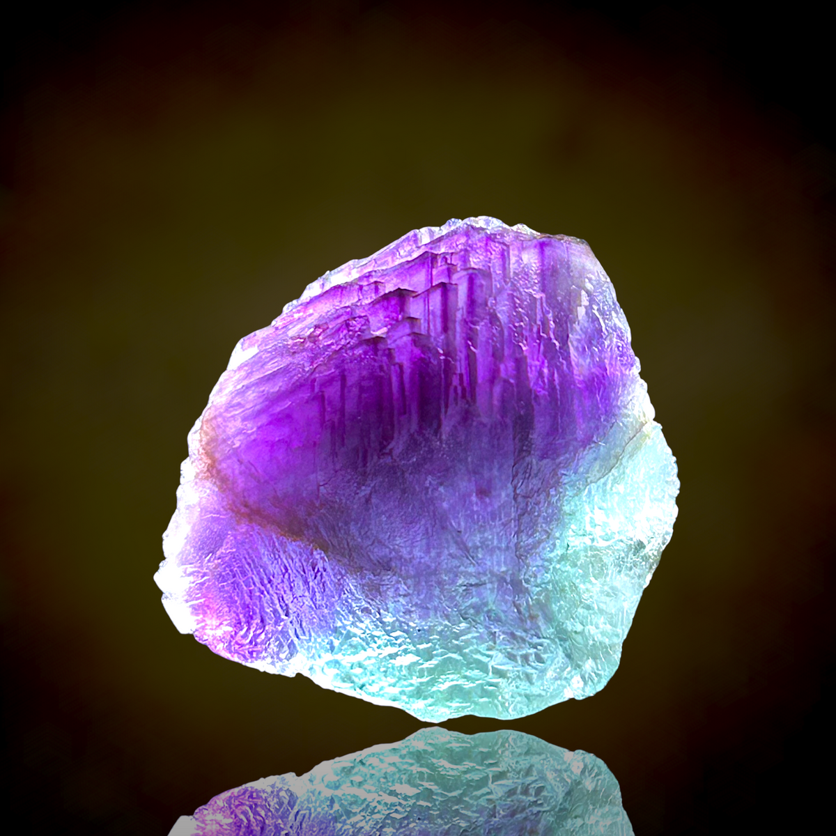 Alpine Fluorite - Summit Cleft, Weisseck, Austria