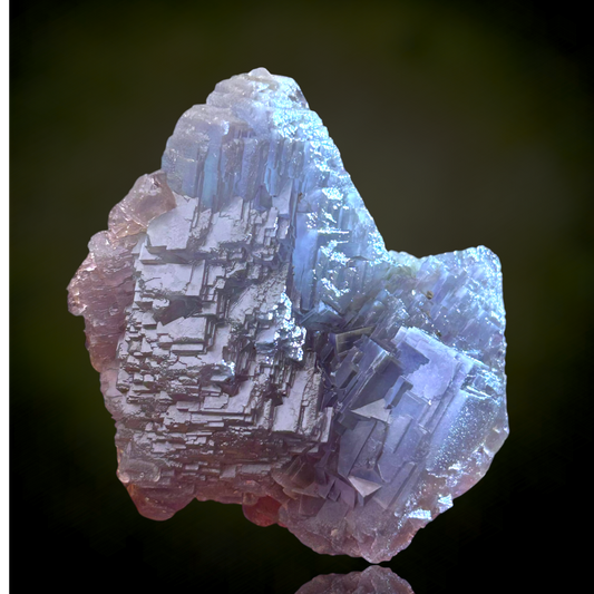 Alpine Fluorite - Summit Cleft, Weisseck, Austria